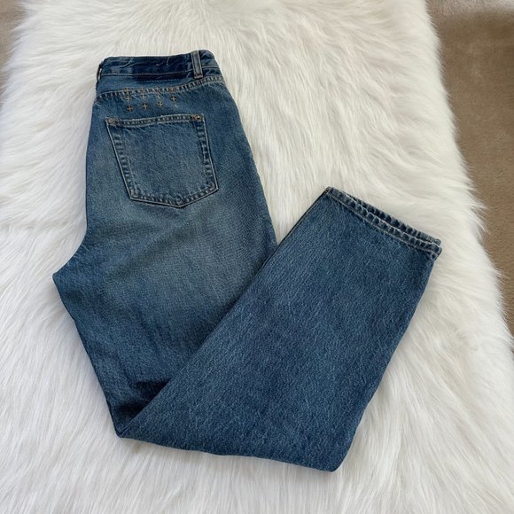 Ksubi Chlo Jeans Wasted Young American High Waist Relaxed Tapered Ankle Size 30 - Picture 11 of 15